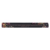 By Grace You Have Been Saved, Magnetic Strip, Black Floral