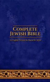 Complete Jewish Bible: 2017 Updated Edition, Navy Blue Imitation Leather