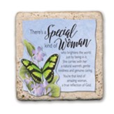 Special Woman, Butterfly Sentiment Tile