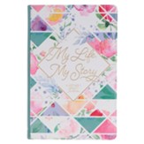 My Life My Story Faux Leather Journal