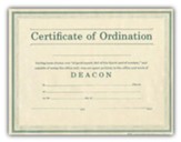 Deacon Ordination Certificates, 6