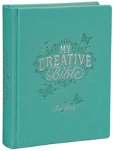 ESV My Creative Bible--imitation leather, teal - Imperfectly Imprinted Bibles