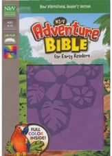 NirV Adventure Bible for Early  Readers, Italian Duo-Tone, Tropical Purple