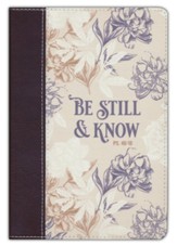 Be Still Floral Classic Journal