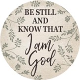 Be Still and Know Car Coaster