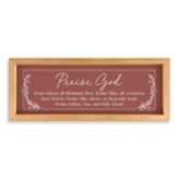 Praise God, Framed Wall Decor