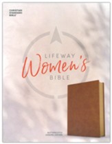 CSB Lifeway Women's Bible--genuine  leather, butterscotch