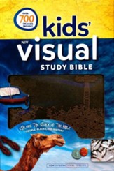 NIV Kids' Visual Study Bible, Imitation Leather, Bronze - Slightly Imperfect