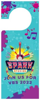 Spark Studios: Door Hangers (pkg. of 50)