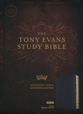 CSB Tony Evans Study Bible, Black Bonded Leather, Index