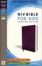NIV Bible for Kids, Imitation Leather, Purple