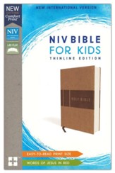 NIV Bible for Kids, Imitation Leather, Tan