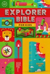 CSB Explorer Bible for Kids, Hello Sunshine--LeatherTouch  (indexed) - Slightly Imperfect