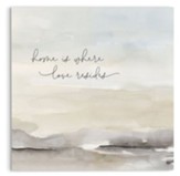 Home Is Where Love Resides Canvas Wall Art