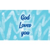 Children and Youth Scripture Cards, God Loves You, Pack of 25