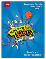 Hands-On Bible Curriculum Toddlers & 2s Teacher Guide, Spring 2024