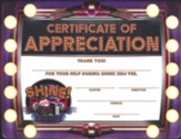 SHINE! Certificates of Appreciation (pkg. of 25)