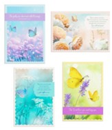 Butterflies Anniversary Cards, Box of 12