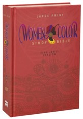 KJV Women of Color Study Bible--hardcover (thumb indexed) - Slightly Imperfect