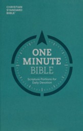CSB One Minute Bible: Scripture Portions for Daily Devotion