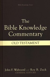 Bible Knowledge Commentary of the Old Testament  - Slightly Imperfect