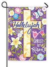 Hallelujah Christ is Risen Flag, Small