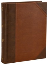 CSB Notetaking Bible, Large Print Edition, Brown/Tan Soft Imitation Leather