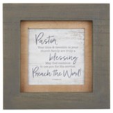 Pastor Framed Art