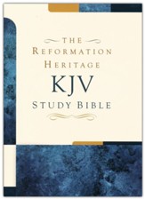 Reformation Heritage KJV Study Bible: Brown Cowhide Leather