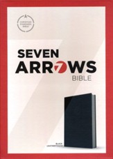 CSB Seven Arrows Bible: The How-to-Study Bible for Students, Black LeatherTouch Imitation Leather - Imperfectly Imprinted Bibles