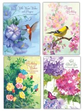 Flights of Fancy Birthday Cards, Box of 12