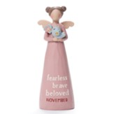 November Birthstone Angel Figurine