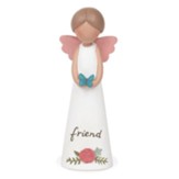 Friend Angel with Butterfly Figurine