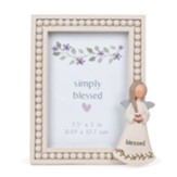 Blessed Angel with Heart Photo Frame