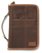 Aviator Brown Suede Extra Large, Book & Bible Cover