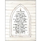 Ten Commandments Wall Plaque