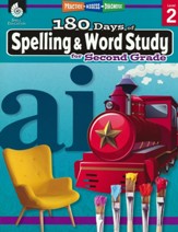 180 Days of Spelling & Word Study for Second Grade  (Grade 2)