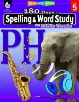 180 Days of Spelling & Word Study for Fifth Grade (Grade Level 5)