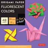 Origami Paper Fluorescent with 8 page booklet