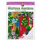 Glorious Gardens Color by Number Coloring Book