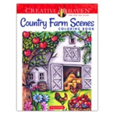 Country Farm Scenes Coloring Book