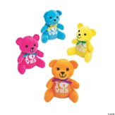 I Love VBS Stuffed Bears, 12 Pieces