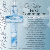 On Your First Communion Mosaic Cross, Blue