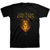 King Lion Shirt, Black, 4X-Large