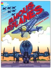 Famous Airplanes Coloring Book