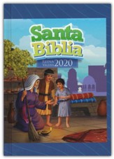 Biblia RVR 2020 para Ninos - Tapa dura/Azul (Bible for Children - Blue)