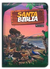 Biblia Reina Valera 1960 para Ninos - Vinilo con cierre (Bible for Children - Vinyl with Closure)