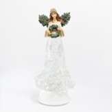 Angel, Lighted Snow Globe