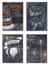 Birthday Treats/Chalkboard Greetings, Boxed cards (KJV)