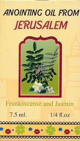 Anointing Oil from Jerusalem: Frankincense and Jasmin, 0.25 oz.